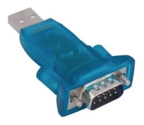 Convertidor Usb A Rs232 Db9 Maxima Calidad Drivers Color Turquesa