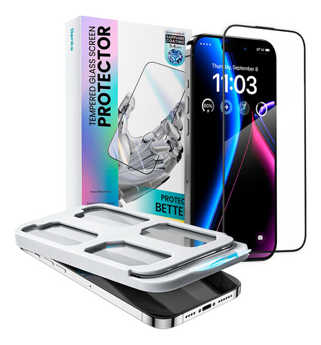 Mica Glass Benks Sapphire Coating Para iPhone 15 Normal 6.1