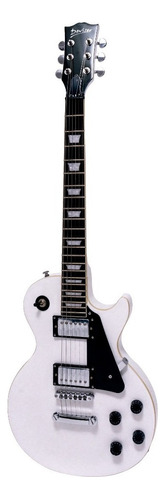 Guitarra Eléctrica Deviser L-g9 Les Paul Blanca Alta Calidad Color Blanco