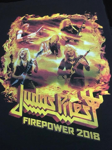Judas Priest Firepower 2018 - Metal - Polera- Cyco Records