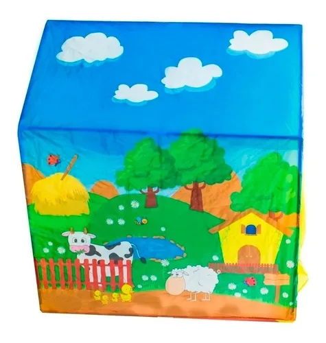 Carpa Casita De Juegos Rincon De Campo Infantil