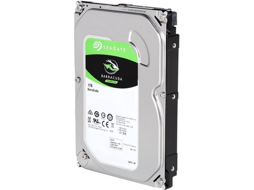 Imagen 1 de 5 de Disco Rigido Hd 1tb Seagate Barracuda Sata 3 64mb 7200rpm !!