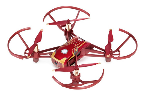 Mini drone Ryze DJI Tello Iron Man con cámara HD rojo