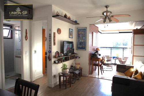 Imagem 2 de 16 de Apartamento Com 1 Dormitório À Venda, 41 M² Por R$ 550.000,00 - Brooklin - São Paulo/sp - Ap49388