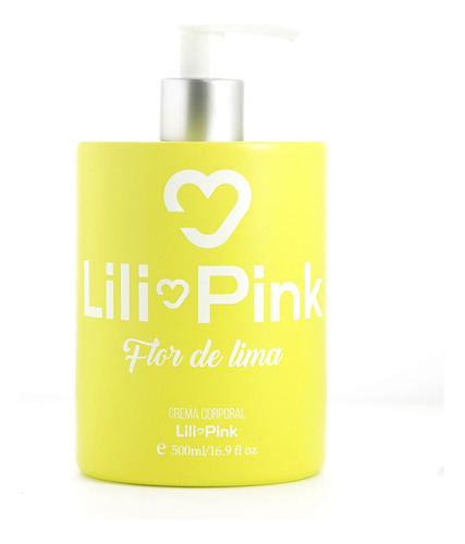  Lili Pink Crema Flor De Lima 500ml Bc-00 - mL