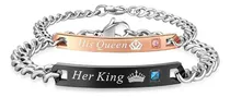 Comprar Pulseras Para Pareja Rey Y Reina, Pulseras Para Compartir