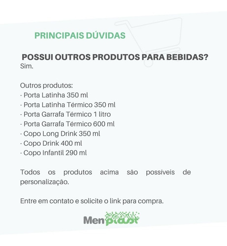 Imagem 8 de 9 de Porta Litrinho/profissa 300ml (kit 35un)