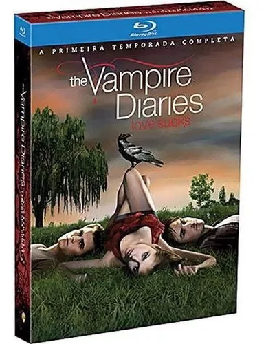 Blu-ray The Vampire Diaries 1 Temporada Original Lacrado Dub.Leg. Diarios  de um vampiro