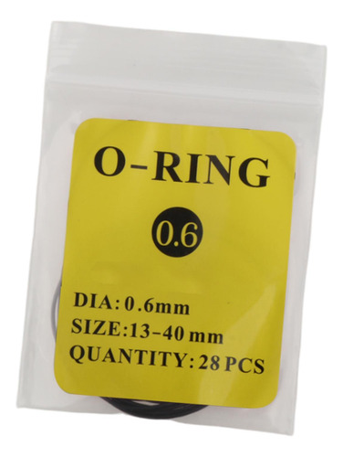 3 Juntas De Sellado Redondas Para 0,6 Mm De Calibre