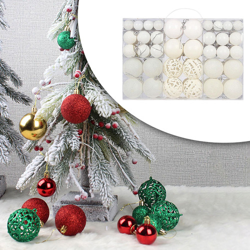 / 100x Adornos De Bolas De Navidad Decoraciones Para Fiestas