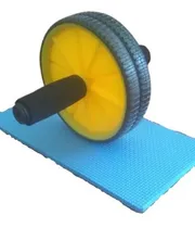 Comprar Rueda Abdominal Doble Ejercicio Handpusher Alfombra Goma Eva