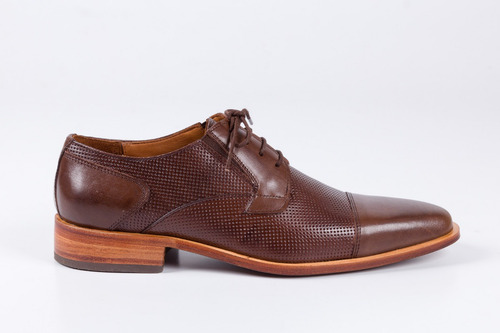 Zapatos Para Hombre Color Caoba - Modelo Nantes