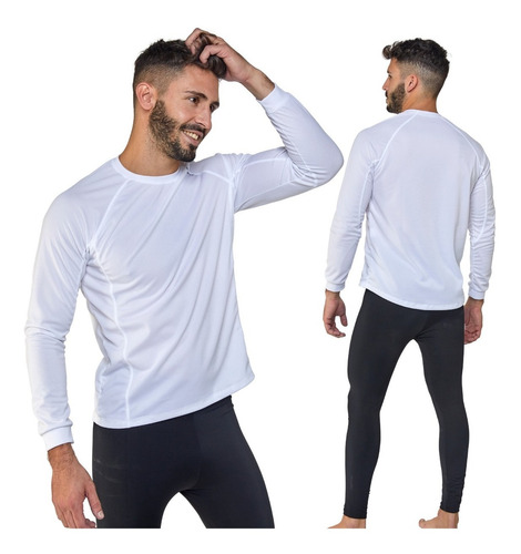 Conjunto Termico Hombre Safit® Remera + Calza Primera Piel