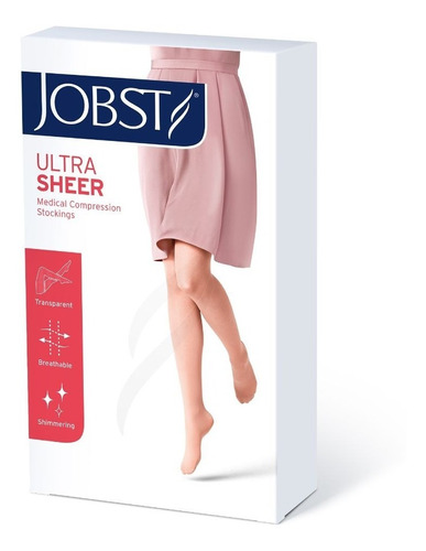 Media De Compresión Jobst Ultrasheer 30-40 Mmhg Muslo