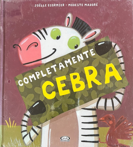 Libro Completamente Cebra. Nuevo.