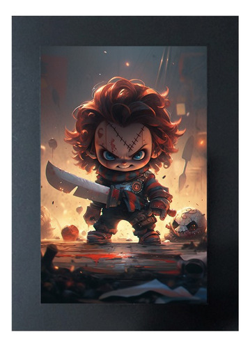 Cuadro De Chucky Good Guy Doll Num 10