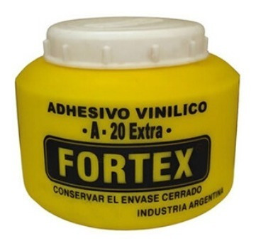 Cola Carpintero Vinilica Fortex X 1/4 Kg Pote  250 Cms  