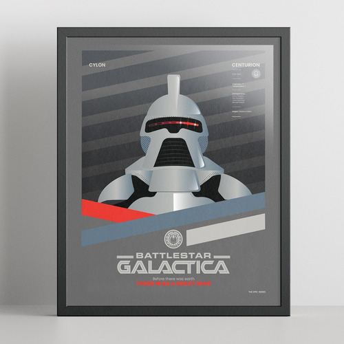 Cuadro 40x50 Battlesstar Galactica