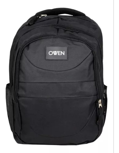 Mochila Escolar Amplia 18  Reforzada Portanotebook Owen