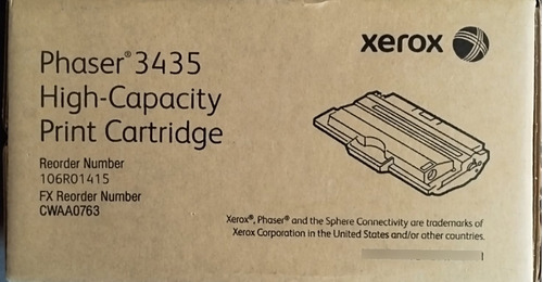 Toner Original Xerox Phaser 3435