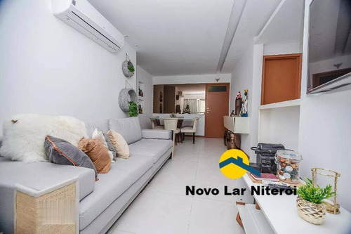 Imagem 6 de 15 de Excelente Apartamento Todo Montado Com Varanda Gourmet Em Icaraí. - 322