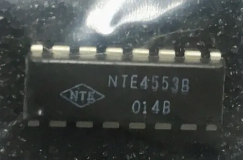 Nte 4553 C.i. Cmos 18 Pin Nte4553b 3-digital Bcd Counter