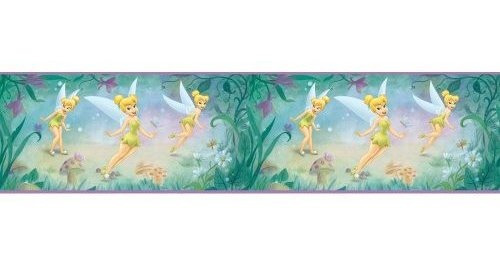 Borde De Pared Autoadhesivo 5 Pulgadas Tinker Bell.