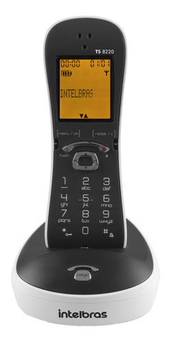 Telefone Intelbras TS 8220 sem fio - cor branco