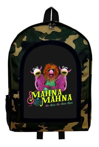 Mochila Camuflada Los Muppets Modelo B75