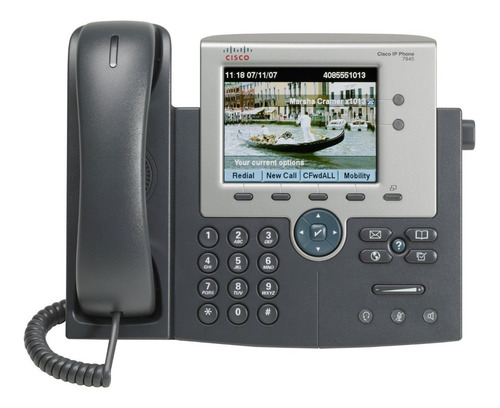 Telefono Ip Cisco 7945 7945g Color Sip Asterisk En Español