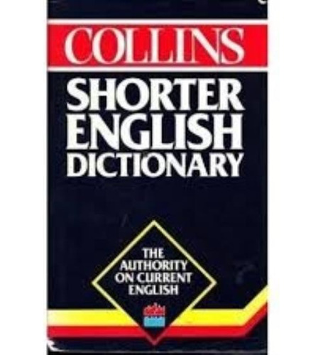 Collins Shorter English Dictionary Tapa Dura