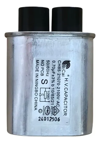 Capacitor Compatível Para Microondas Ch85 0.70uf 50/60hz