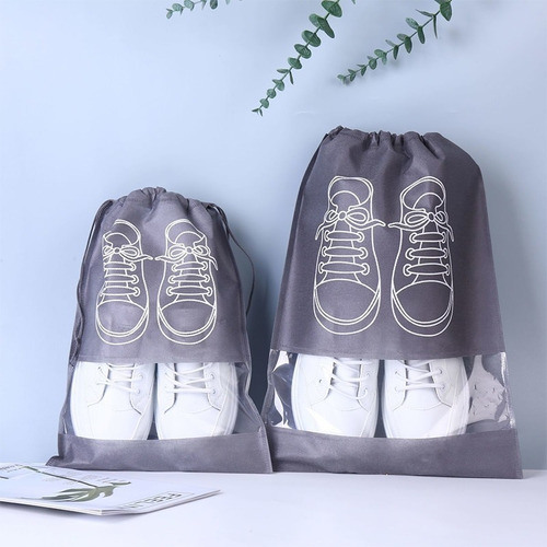 Imagen 3 de 4 de Bolsa Para Zapatos, Organización Y Limpieza De Tu Espacio.