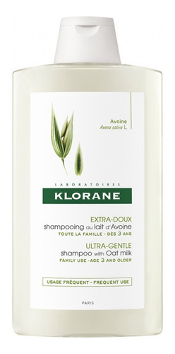 Klorane Shampoo Avena En Frasco De 400ml