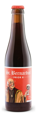 Paquete Gift Set De Cervezas Belgas St. Bernardus Con Copa