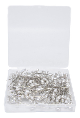200 Alfileres Con Cabeza De Perla En Forma De Lágrima, Alfil