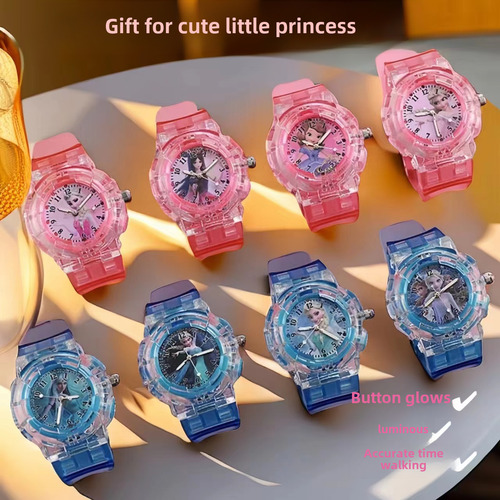 Caja De Regalo Jede Negra, 15 Unidades, Reloj Infantil Glowi