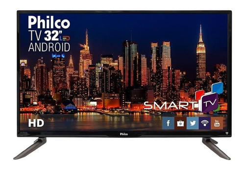 Smart Tv Led 32 Philco  Hd 3 Hdmi 2 Usb Wi-fi Ph32c10dsgwa