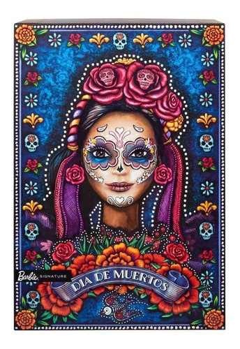 Muñeca Barbie Dia De Muertos, Catrina De Colección Mattel