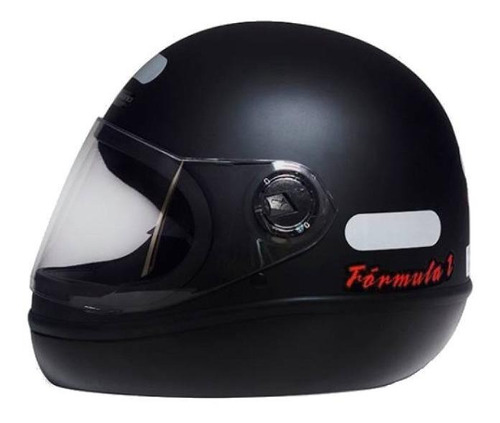 Capacete para moto  integral San Marino  Classic  preto-fosco tamanho 58 