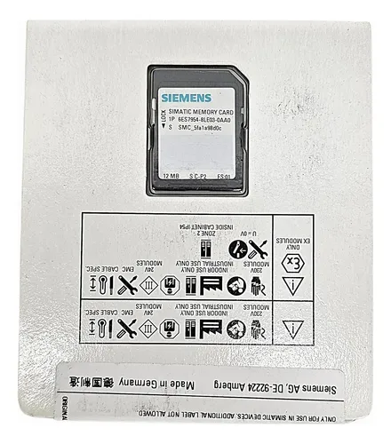 SMI PGS 8枚CD Simatic 6es7954-8le03-0aa0 Memory Card 12 Mb Siemens Cpu | Frete