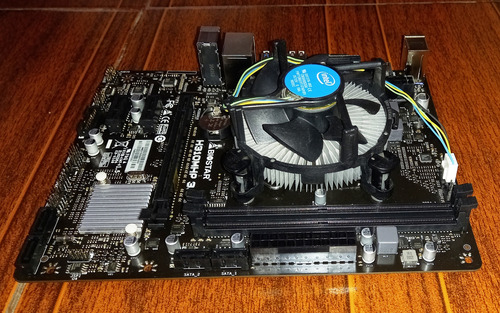 Kit Motherboard Biostar 9na Gen + Core I3 9100 3.6 Ghz Negro (Usado)