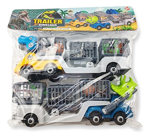 Remolque De Dinosaurio L Assembly Para Niños, Tobogán, Coche