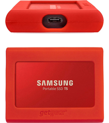 Funda Bumper De Silicona Getgear Samsung Portable Ssd T5