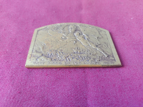 Medalla Centenario Batalla De Chacabuco 1817 San Martin (Usado)