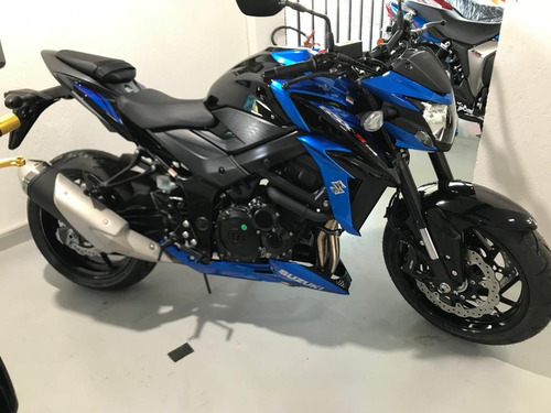 Gsx-s 750 Azul Com Preto Zero Km