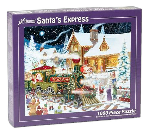 Jigsaw Expreso De Santa Navidad Puzzle 1000 Piezas.