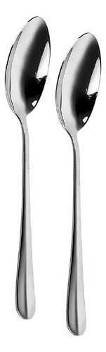 Set X 6 Cuchara De Mesa Kremer New York Silver 18,5 Cm