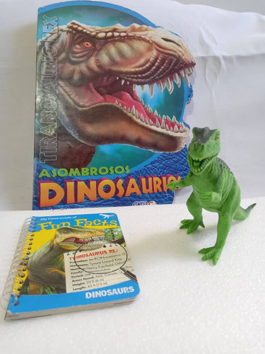 Tiranosaurio Rex Educativo Genérica - Dinosaurios + 2 Libros (Usado)