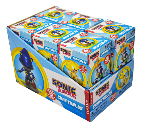 Sonic The Hedgehog Figura Sorpresa Caja Con 12pz Just Toys